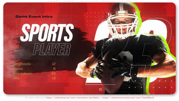 Sport Game Players Introduction - Videohive Download 50702024