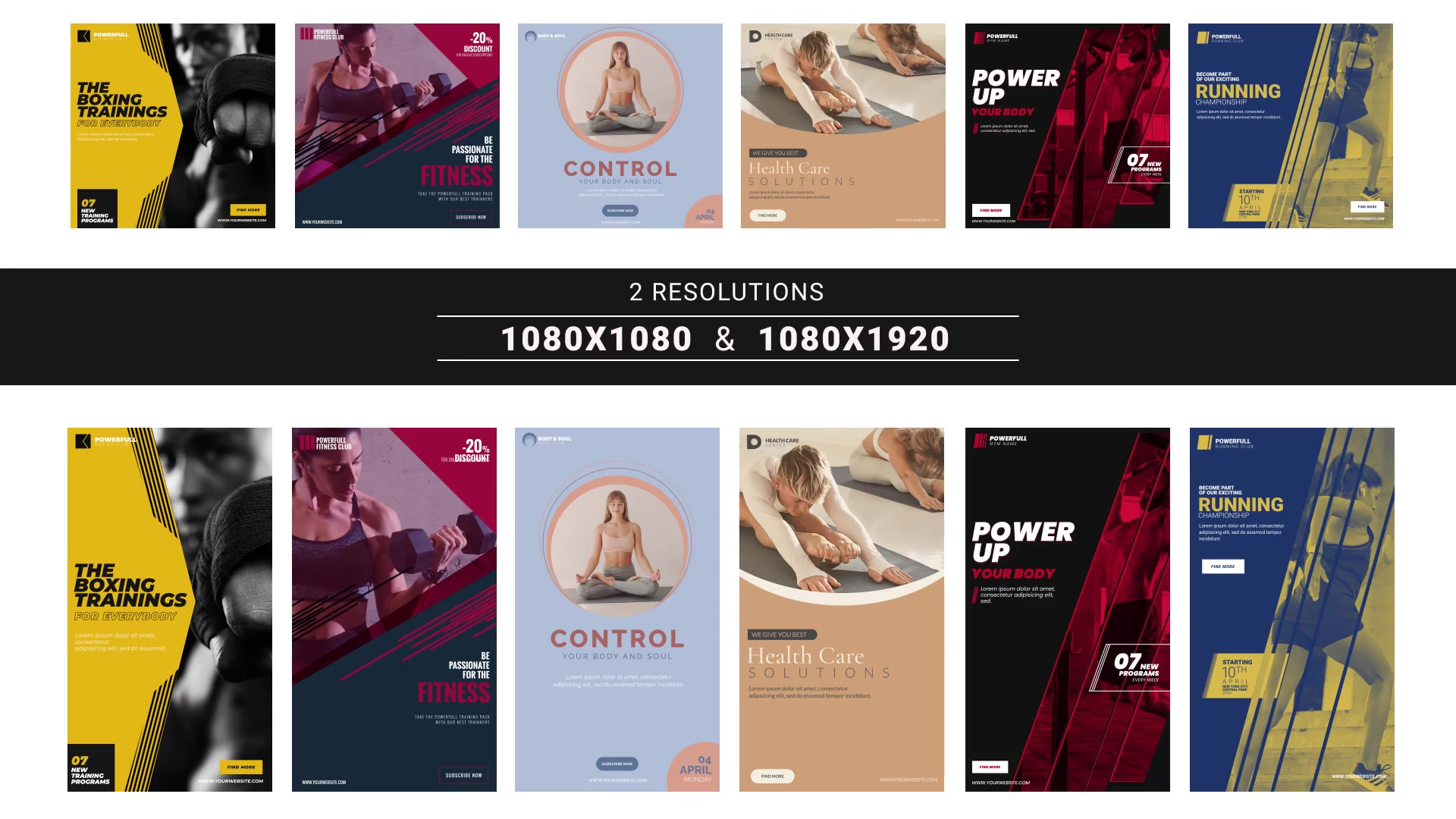 Sport & Health Instagram Promo Videohive 32384777 After Effects Image 3