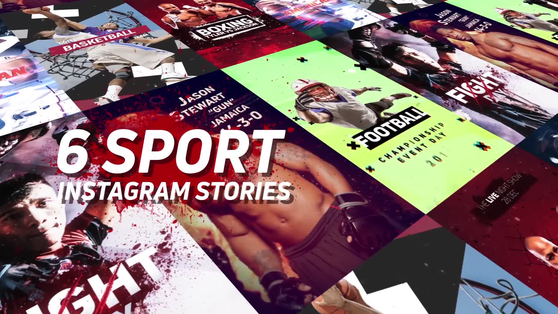 Sport Instagram Stories Pack Videohive 23027755 After Effects Image 1
