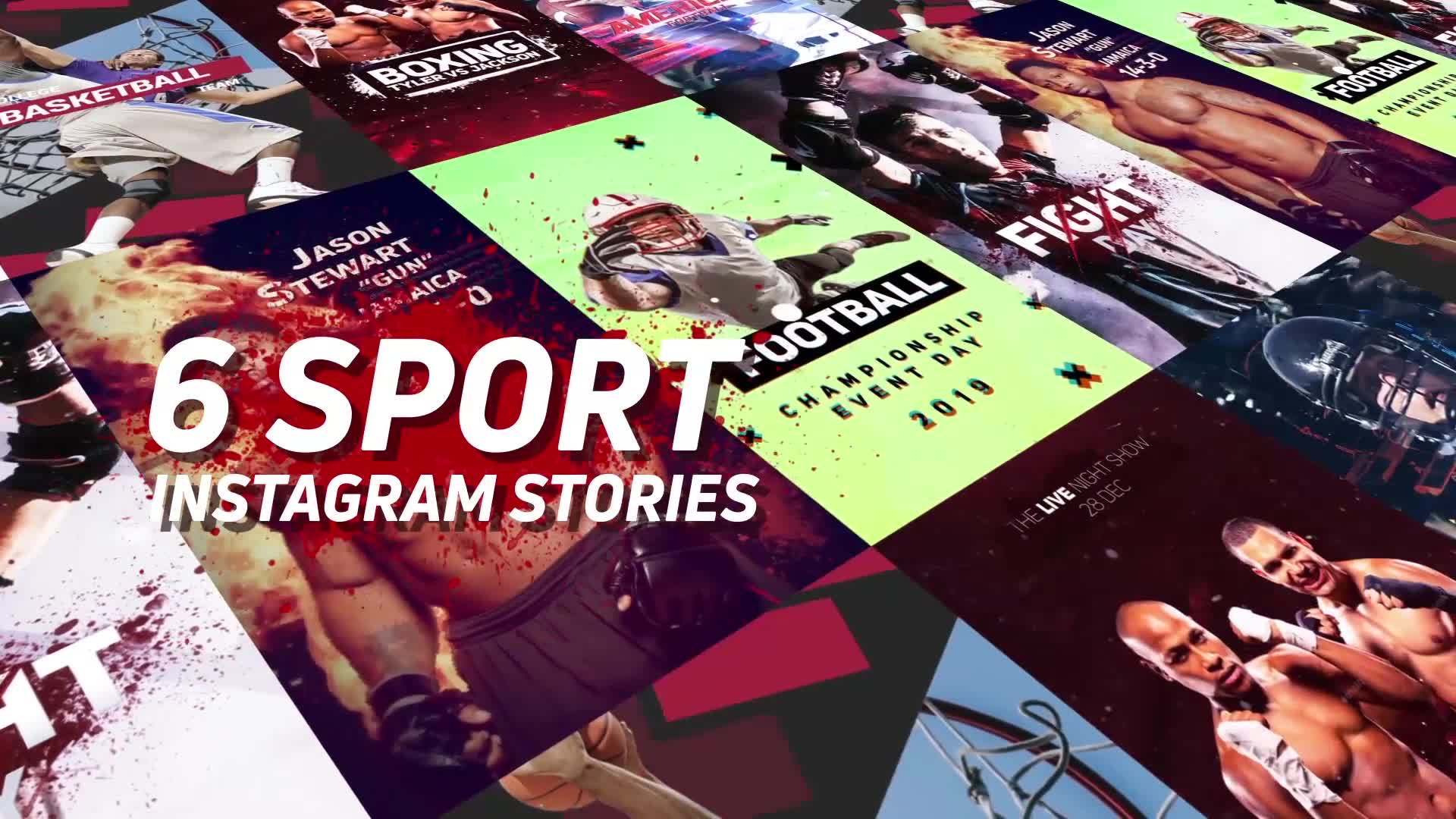Sport Instagram Stories Pack Videohive 23027755 After Effects Image 2