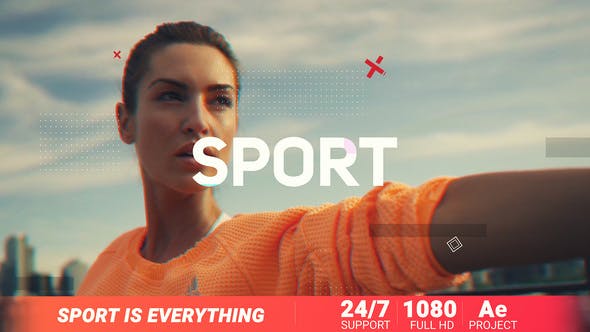 Sport Is Everything - 24083567 Videohive Download