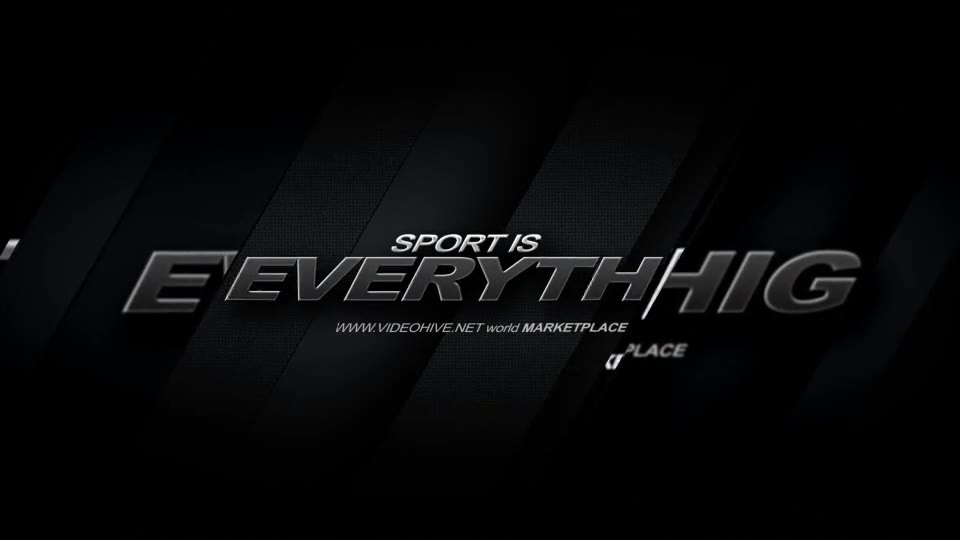 Sport Is Everything - Download Videohive 16751761