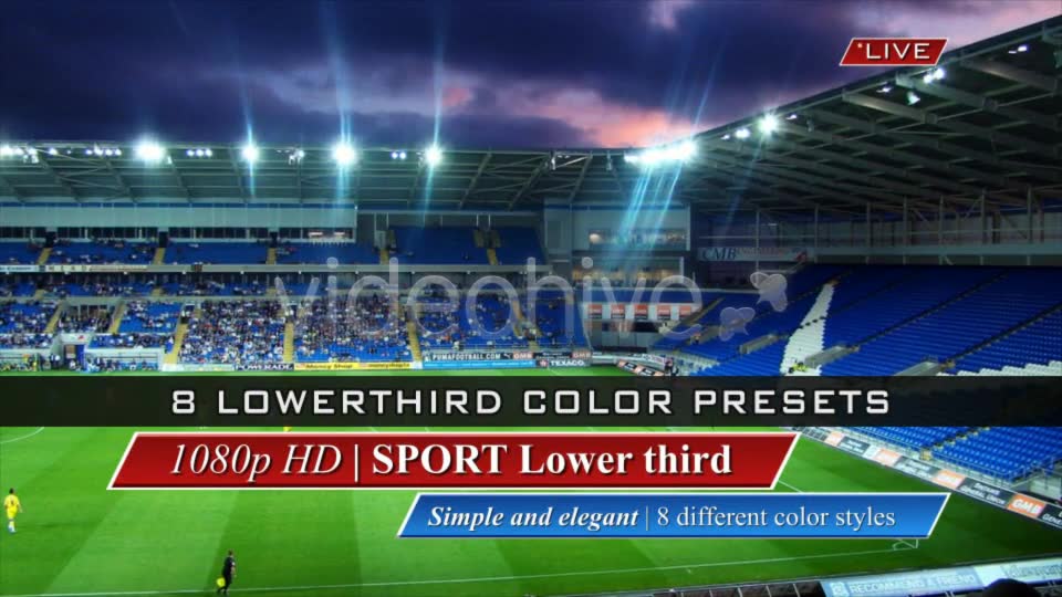Sport Lower third - Download Videohive 101364