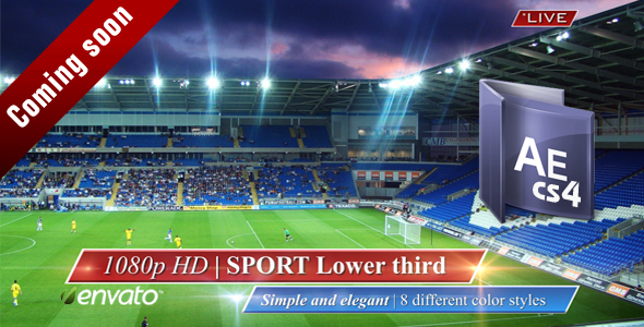 Sport Lower third - Download Videohive 101364