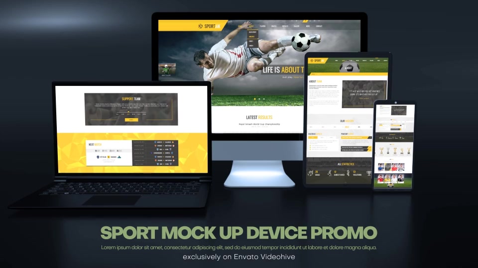 Sport Mockup Device Promo Videohive 34745150 After Effects Image 13