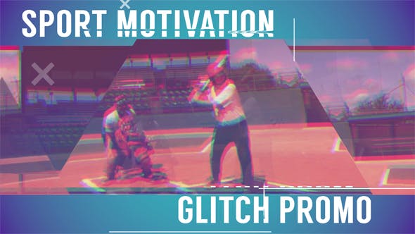 Sport Motivation // Glitch Promo - 18271163 Download Videohive