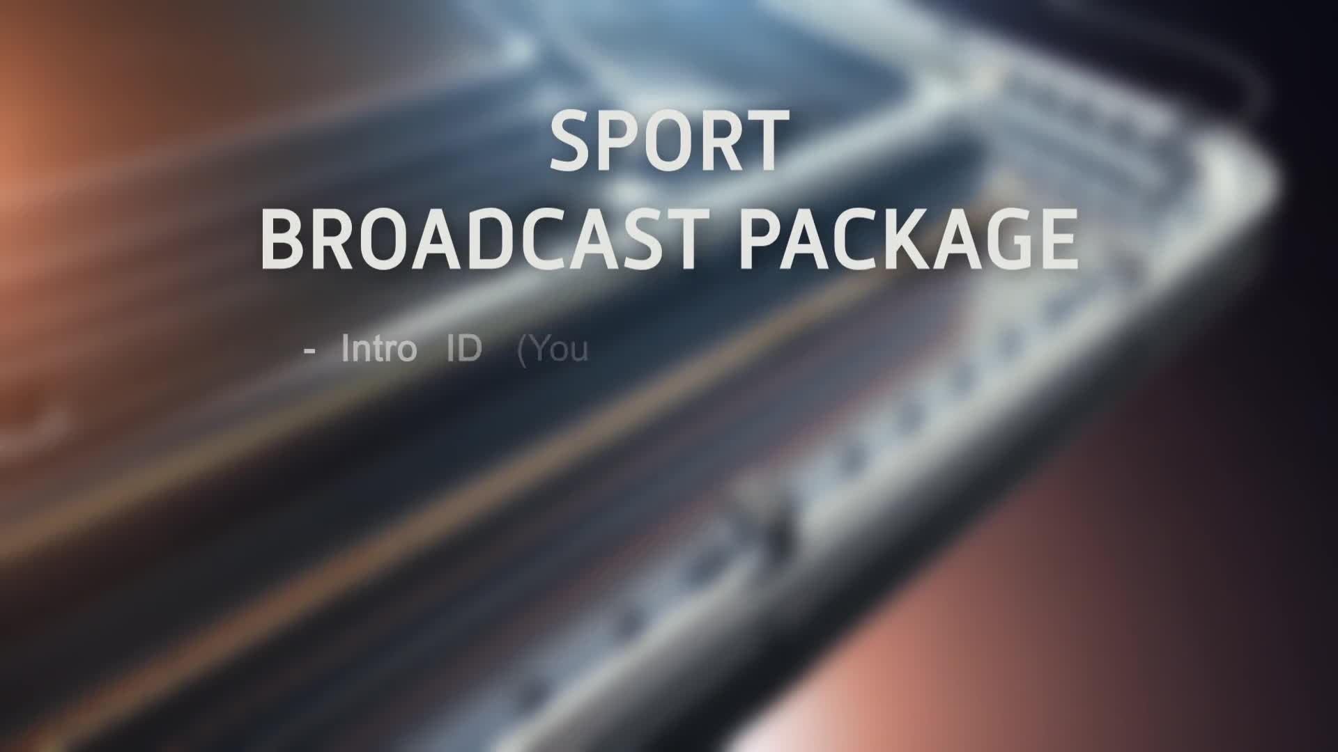 Sport News Package Videohive 25500512 After Effects Image 1