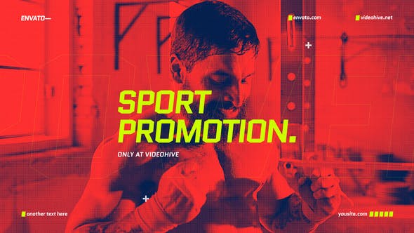 Sport Opener / Event Promo / Fitness and Workout / Dynamic Typography - Download Videohive 24678743