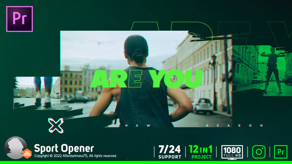 Sport Opener - Videohive Download 43399603