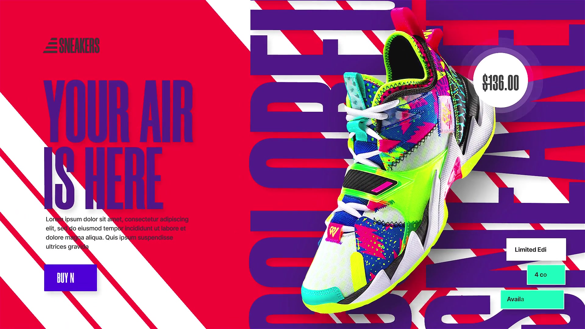 Sport Products Sale Promo. Sneakers Videohive 33971688 After Effects Image 4