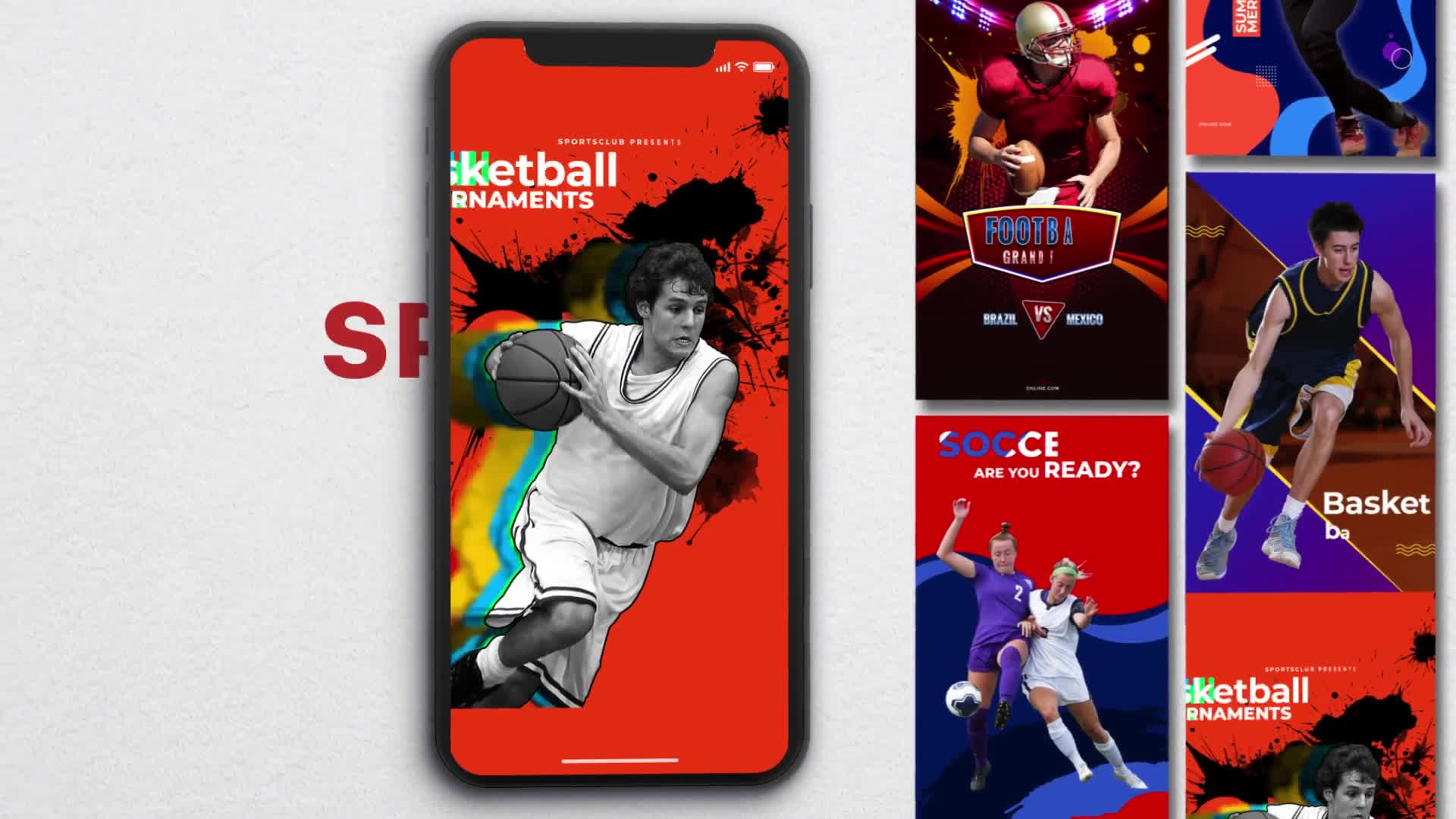 Sport Promo Instagram Stories Videohive 29687017 After Effects Image 1