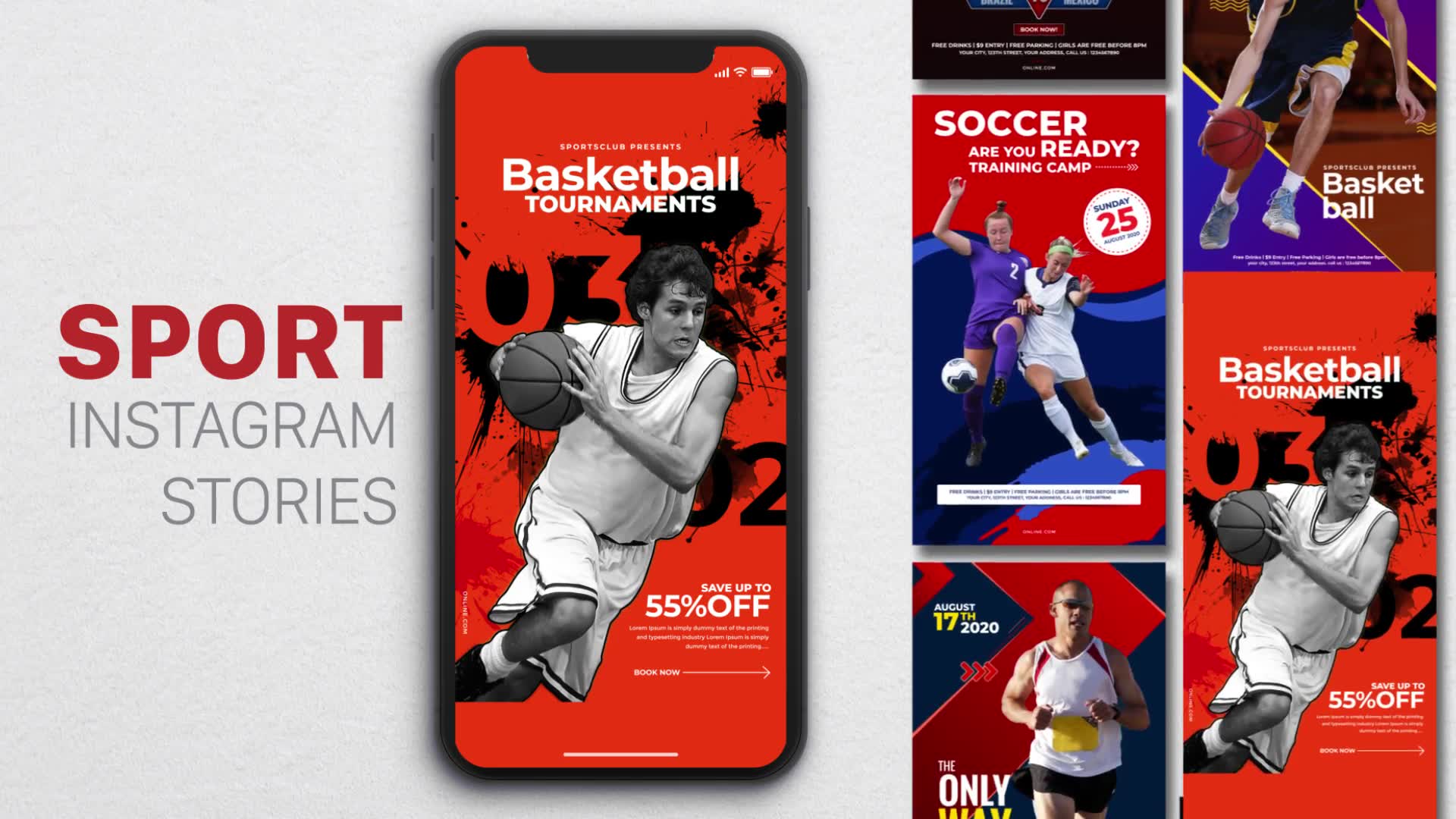 Sport Promo Instagram Stories Videohive 29687017 After Effects Image 2