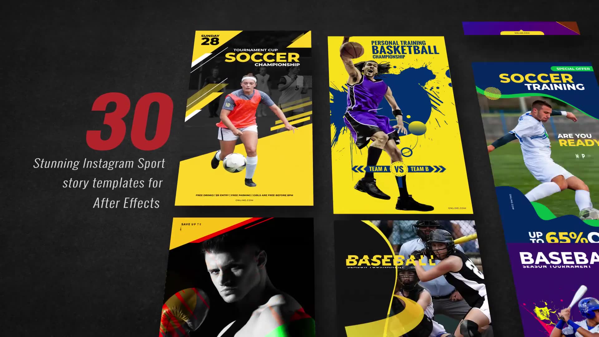Sport Promo Instagram Stories Videohive 29687017 After Effects Image 3