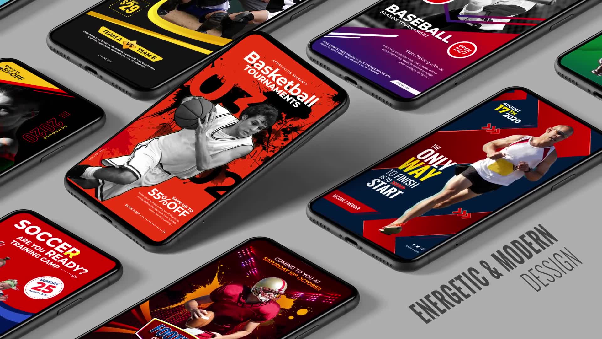 Sport Promo Instagram Stories Videohive 29687017 After Effects Image 7
