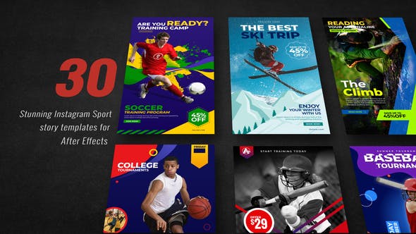 Sport Promo Instagram Stories - 29687017 Download Videohive