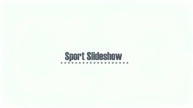 Sport Slideshow - Download Videohive 4181775