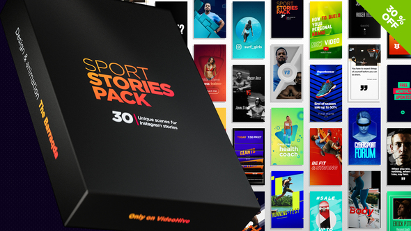 Sport Stories Pack - Download Videohive 22800511