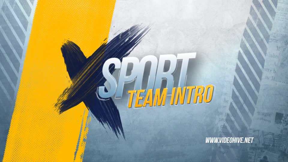 Sport Team Intro 3 / Player Profile Videohive 32013340 After Effects Image 1