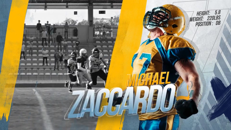 Sport Team Intro 3 / Player Profile Videohive 32013340 After Effects Image 11