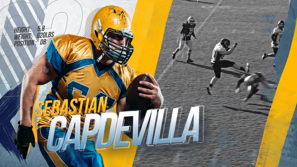 Sport Team Intro 3 / Player Profile Videohive 32013340 After Effects Image 12