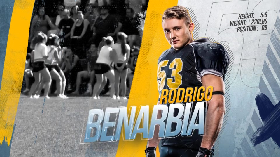 Sport Team Intro 3 / Player Profile Videohive 32013340 After Effects Image 9