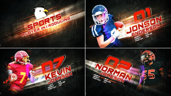 Sport Team Intro | Player Introducing - Download 34108211 Videohive