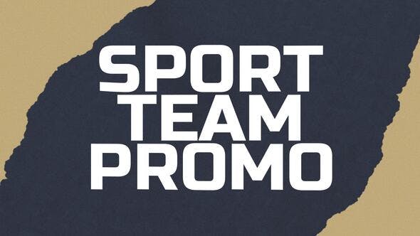 Sport Team Promo - Videohive 39913423 Download