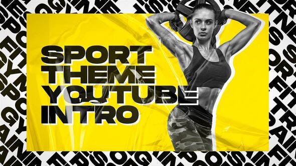 Sport Theme Youtube Intro - 35128360 Videohive Download