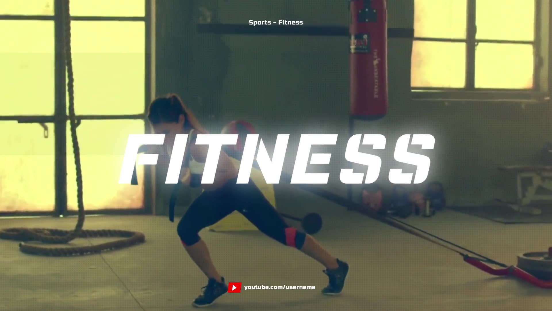 Sport Youtube Channel Opener / Glitch Fitness and Workout Videohive 25227552 After Effects Image 2