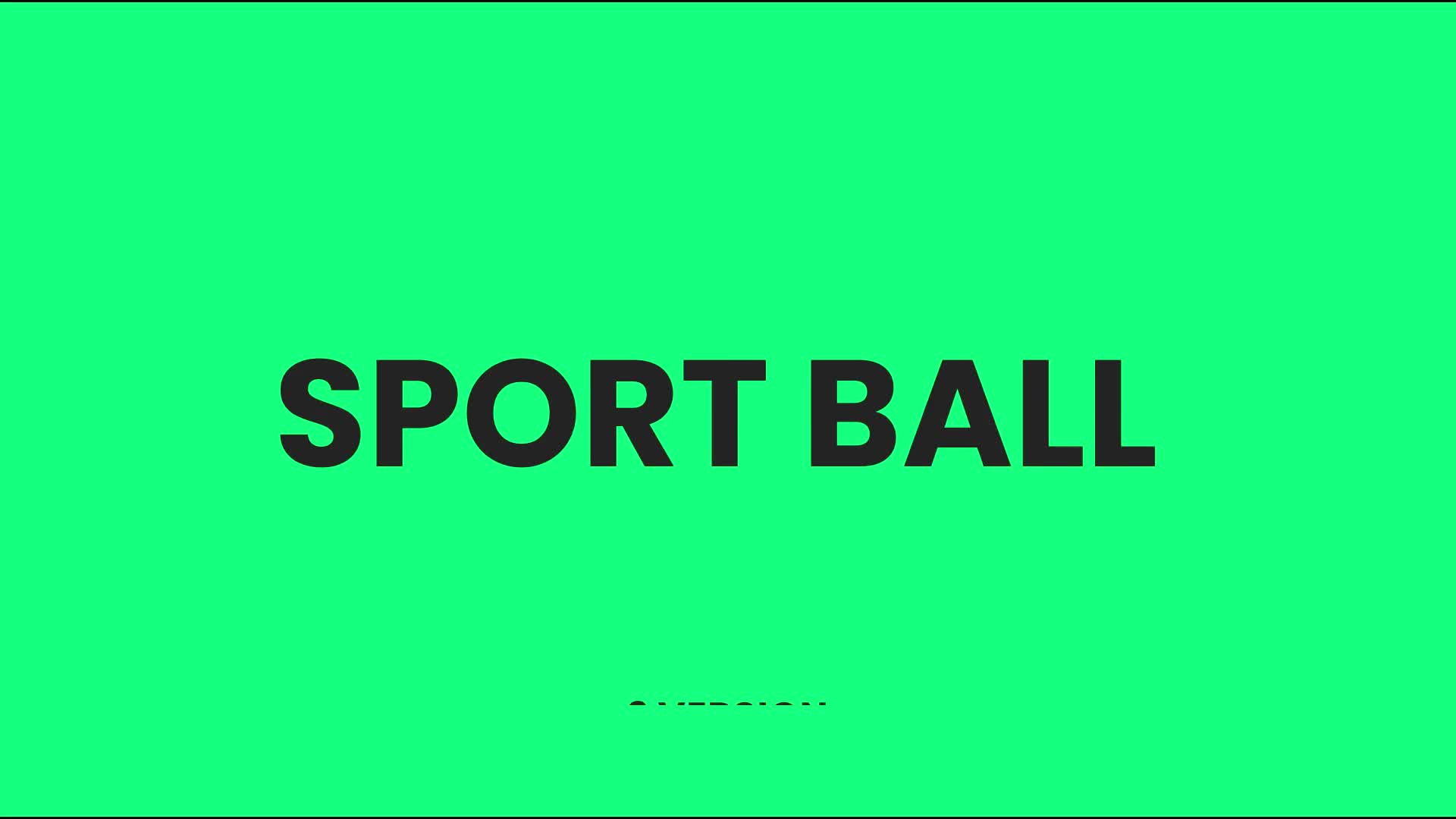 Sports Balls Logo Reveal Videohive 38336669 After Effects Image 1