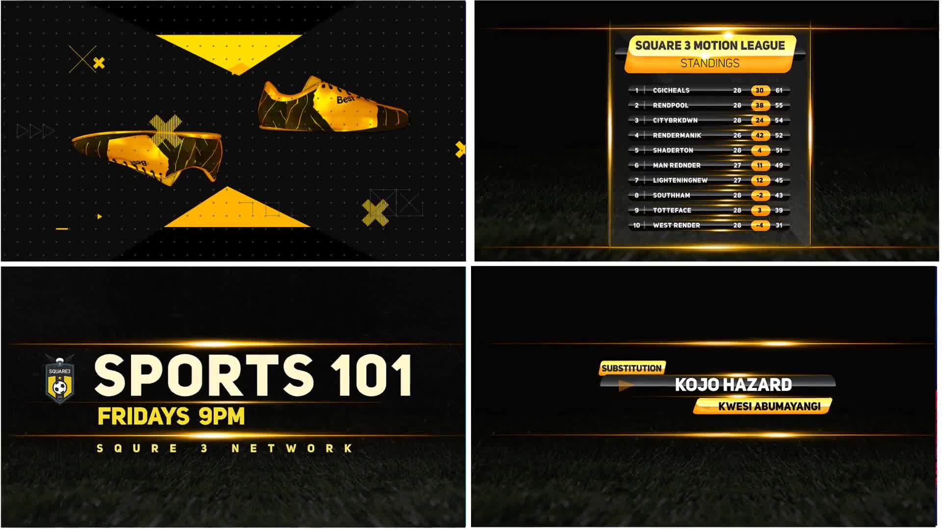Sports Broadcast 4k Videohive 24504340 After Effects Image 1