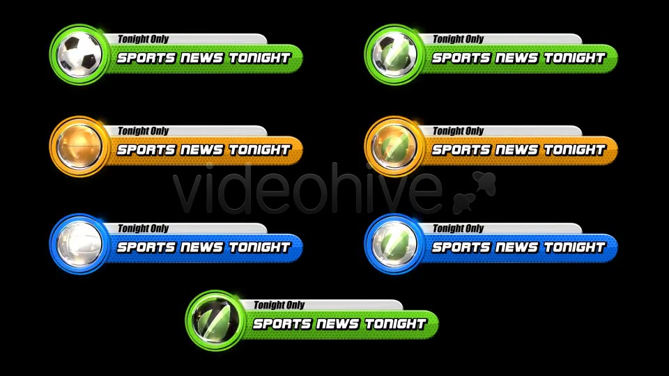 Sports Broadcast Lower Third Pack - Download Videohive 5252546