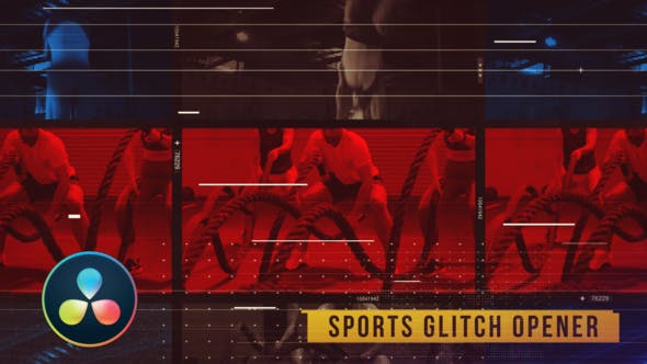 Sports Glitch Opener - Videohive 36554923 Download
