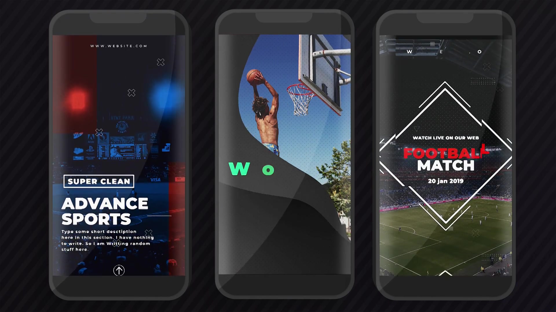 Sports Instagram Stories Videohive 26602923 Apple Motion Image 4