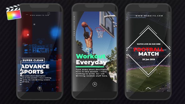 Sports Instagram Stories - 26602923 Videohive Download