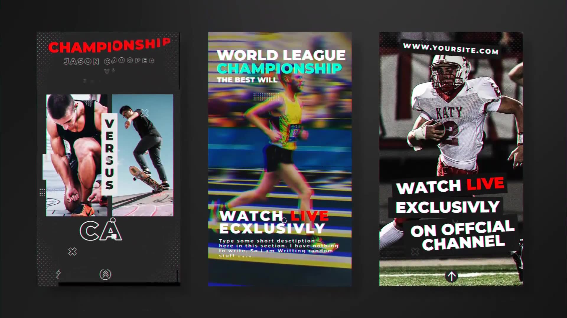 Sports Instagram Stories - Download Videohive 23100349