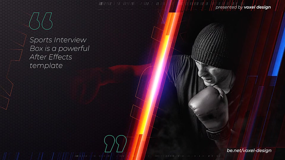 Sports Interview Box Template Videohive 25832370 After Effects Image 2