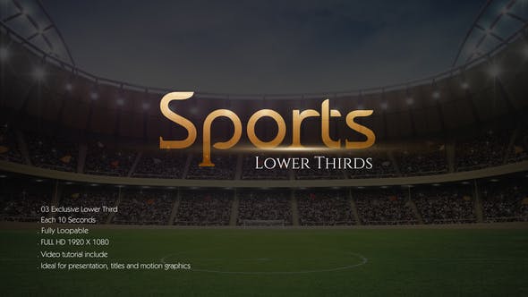 Sports Lower Third - Download 22036411 Videohive