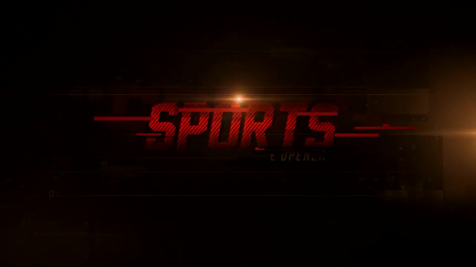 Sports Opener Extreme Sports Action Glitch Intro Videohive 21372191 After Effects Image 1