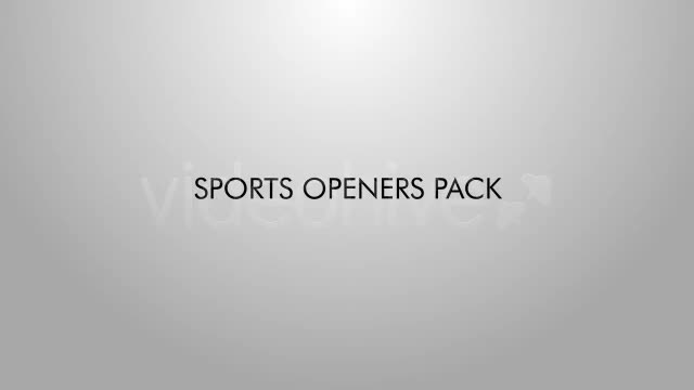 Sports Openers Pack Videohive 3668000 After Effects Image 1