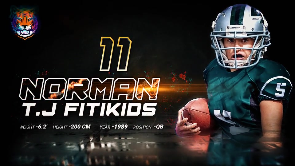 Sports Player Profile || Powerful Rock Sports Promo || Player Introducing Videohive 39743020 After Effects Image 11