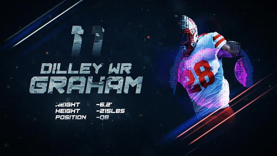 Sports Team Intro // Sport Player Introducing // Cinematic Action Sports Videohive 36343242 After Effects Image 10