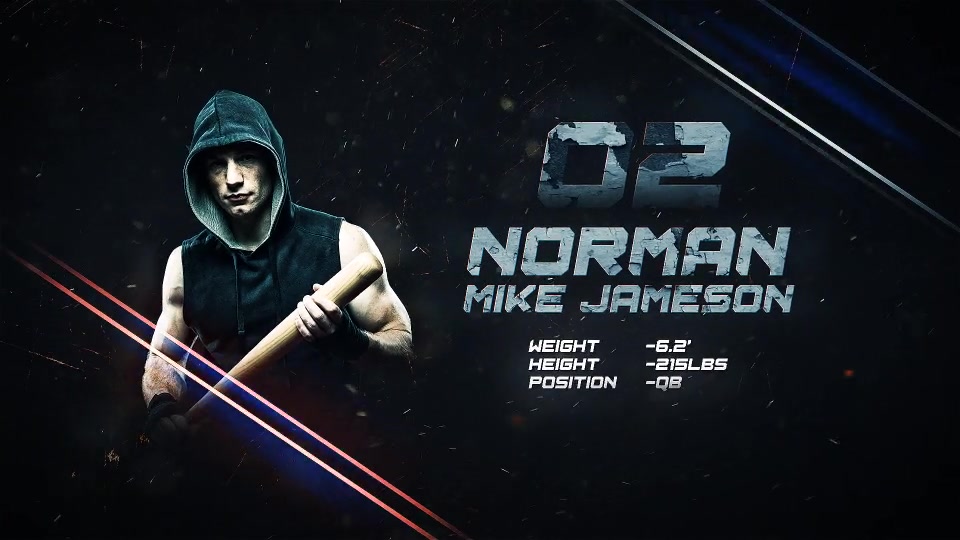 Sports Team Intro // Sport Player Introducing // Cinematic Action Sports Videohive 36343242 After Effects Image 3