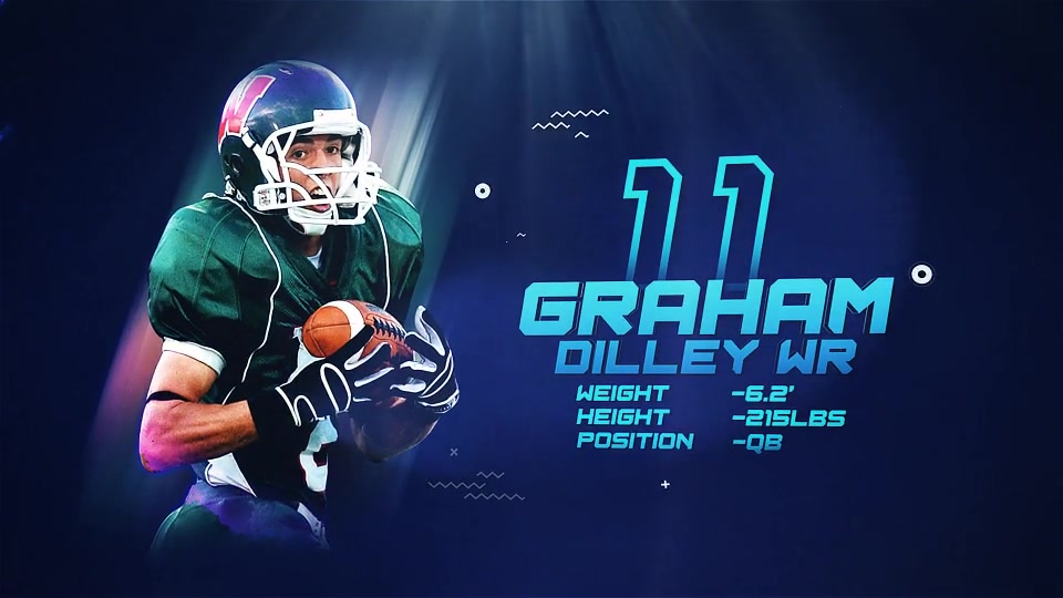 Sports Team Player Intro || Player Profiles || Player Introducing Videohive 35290888 After Effects Image 10