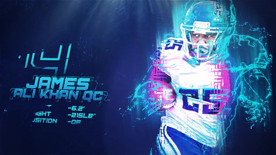 Sports Team Player Intro || Player Profiles || Player Introducing Videohive 35290888 After Effects Image 4