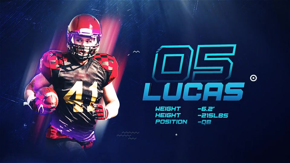 Sports Team Player Intro || Player Profiles || Player Introducing Videohive 35290888 After Effects Image 5