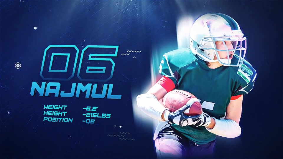 Sports Team Player Intro || Player Profiles || Player Introducing Videohive 35290888 After Effects Image 6