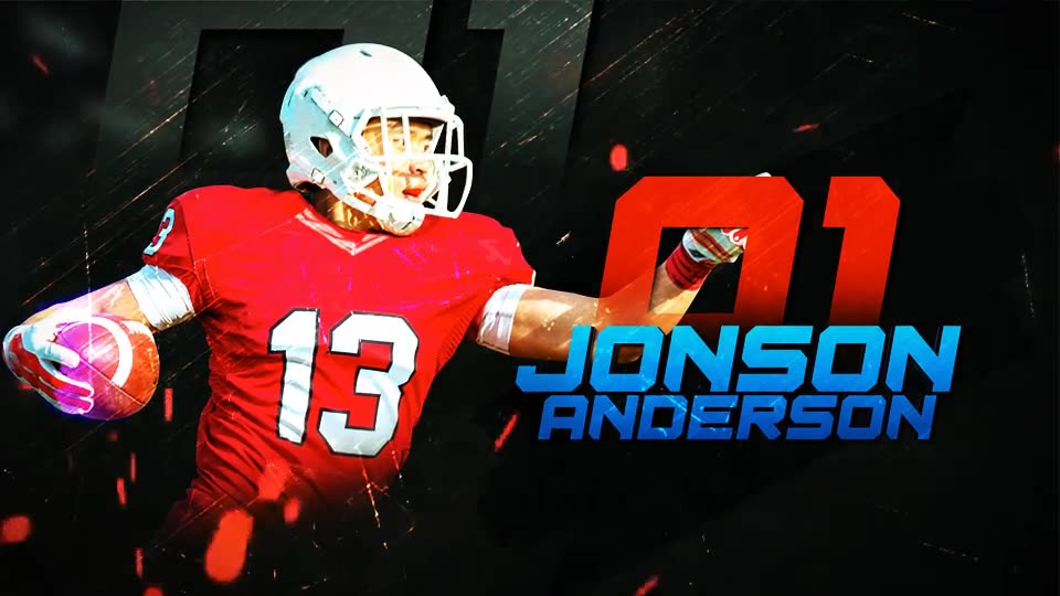 Sports Team Player Promo Videohive 34002495 After Effects Image 2