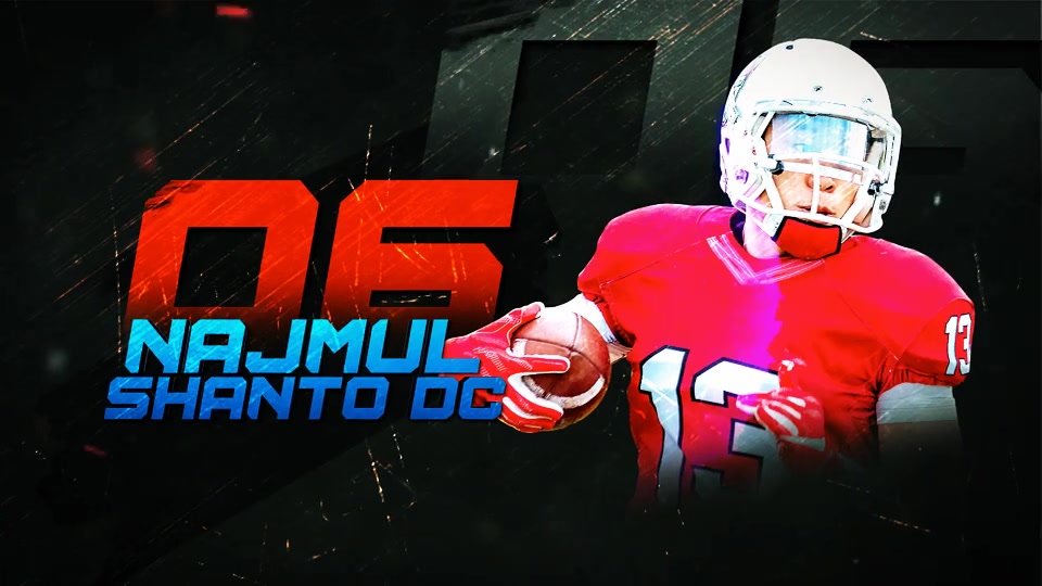 Sports Team Player Promo Videohive 34002495 After Effects Image 6
