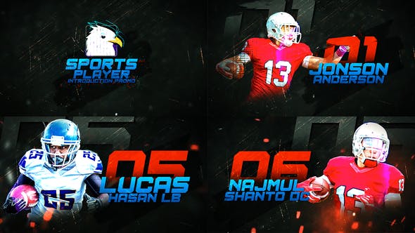 Sports Team Player Promo - Download Videohive 34002495
